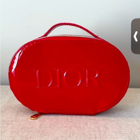 Dior Handbags - Dior Red Cosmetic Bag. Mystery Gifts Including Dior and Chanel Products!